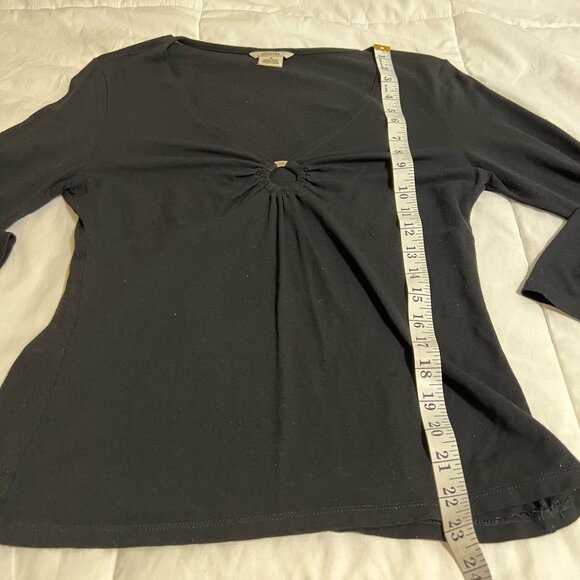 Y2K Michael Kors black half sleeve top (SALE) - Picture 10 of 15